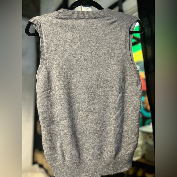 Skull Cashmere Grey Muscle Tee - Picture 3 of 3